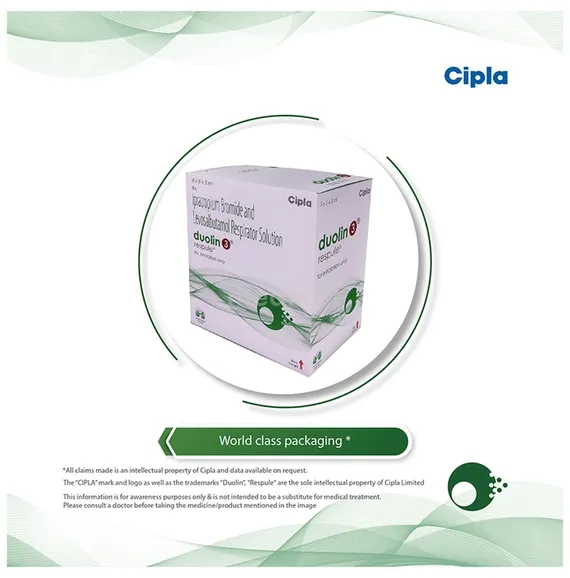 duolin 3ml respules 5's